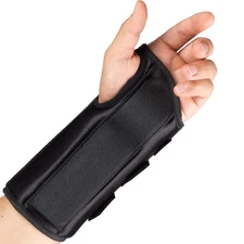 Left Hand 8 Inch Orthopedic Wrist Brace Splint Carpal Tunnel Support Pain Relief