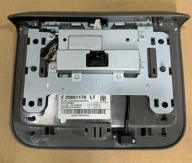 Cadillac Saab SRX 9-4X 2010-2012 asiento trasero entretenimiento di 20801179 - nuevo OEM Foto 3 de 4