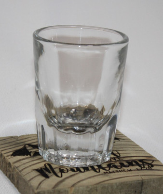 Anchor 5282U Heavy Shot Glass   2 oz Clear Whiskey Glass   Thick & Durable