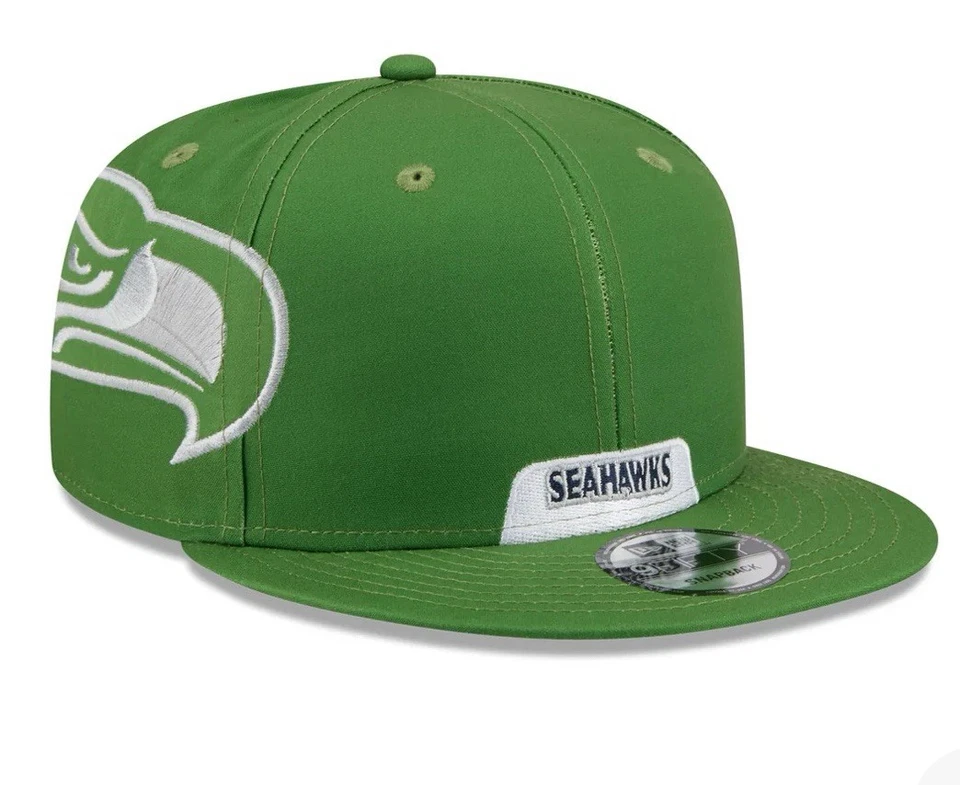 Chapéu Snapback Seattle Seahawks 2025 NFL Rivalries pacote capacete New Era 9FIFTY - Imagem 3 de 4