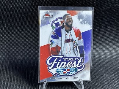 2026 Topps Finest Junior Caminero # WF-16 World's Finest