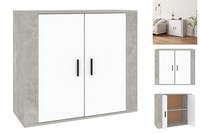Sideboard Betongrau 80X33X70 Cm Spanplatte