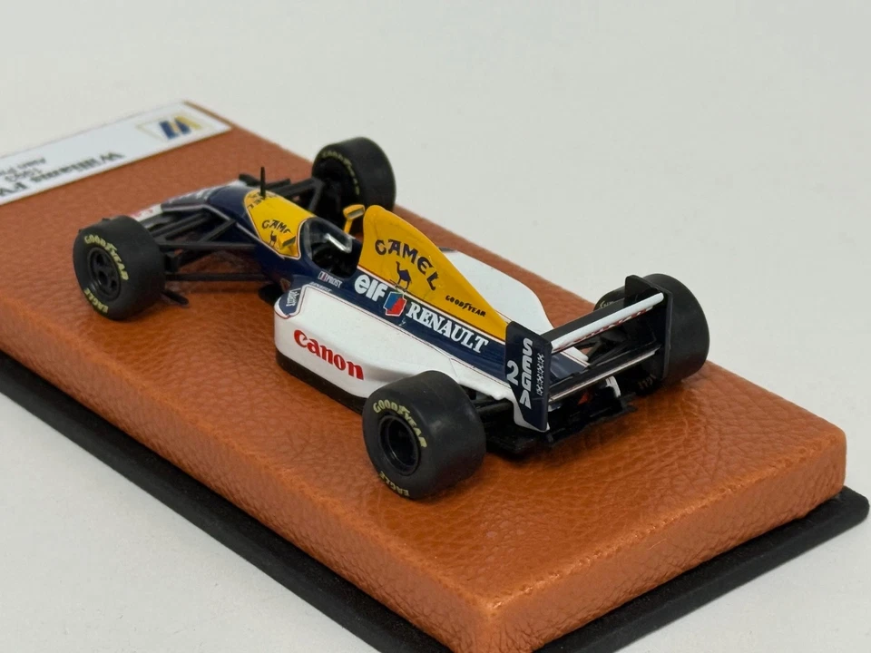 1/43 Williams FW15C de 1993 temporada F1 de Alan Prost base de cuero JPN253 Foto 2 de 4