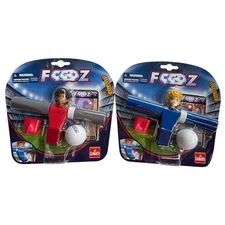 2x Goliath FOOOZ Soccer Tabletop Flick Game Set - Red & Blue - NEW