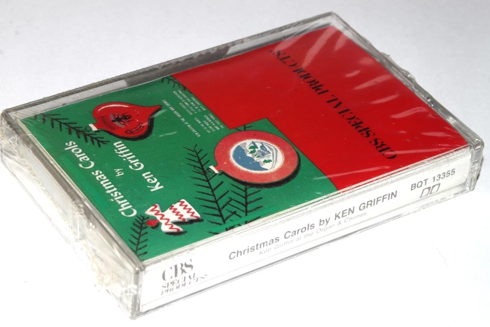 Christmas Carols by Ken Griffin (Cassette Tape) Holiday Music NEW SEALED - Image 3 of 4