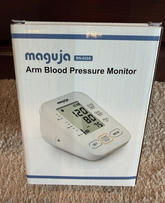 #ad Open Box Never Used Maguja Blood Pressure Monitor BP Machine Model RN 032A $18.00