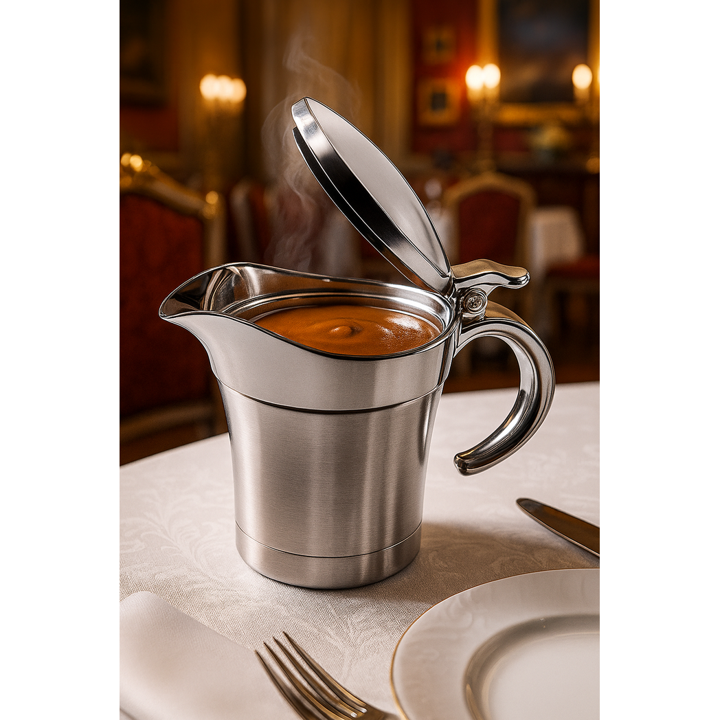 Avilo - Insulated Sauce Jug - Stainless Steel - Image 2