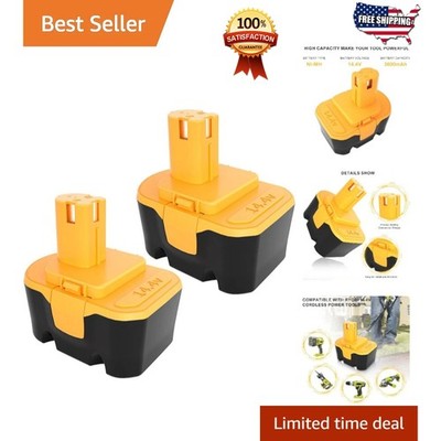 2x Battery Pcak Replace for Ryobi 130224010 130224011 130281002 14.4V 2Ah NEW