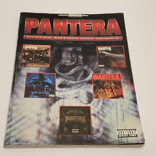 Pantera Guitar Anthology Authentic Guitar TAB by Pantera 1998 Paperback