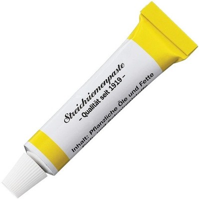 Herold Solingen Tubenpaste Yellow Barber Razor Strop Paste Knife Sharpening 601