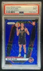 2024 Panini WNBA Prizm Caitlin Clark RC Blue Velocity Rookie #145 Fever PSA 9