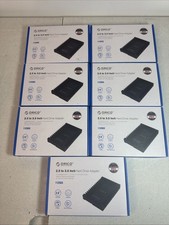 Set Of 7 Orico 2.5 SSD SATA to 3.5 Hard Drive Adapter Internal Drive 1125SS