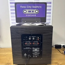 Acoustic Audio RWSUB12 Home Theatre Powered 12” Subwoofer Black Down Firing Nice