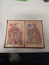 Hoyle Double 2 Deck Playing Cards Cesar Ceasar & Pallas New Sealed Original Pack