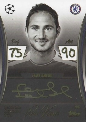 Match Attax Champions League 2025-26 Extra PRO 2 Pro-View Signature  Lampard