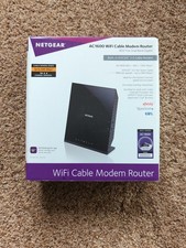 NETGEAR AC1600 Wifi Cable Modem Router Combo C6250-100NAS