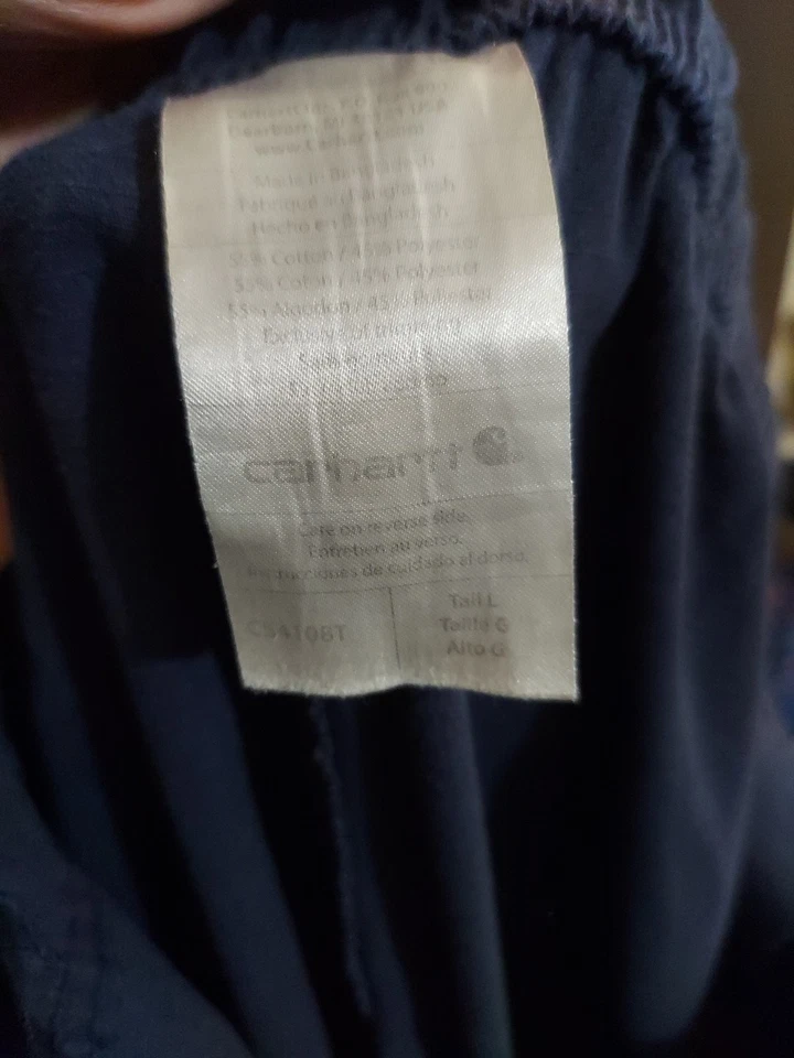 Carhart Men's Scrubs Top And Bottom LARGE - Image 4 of 4