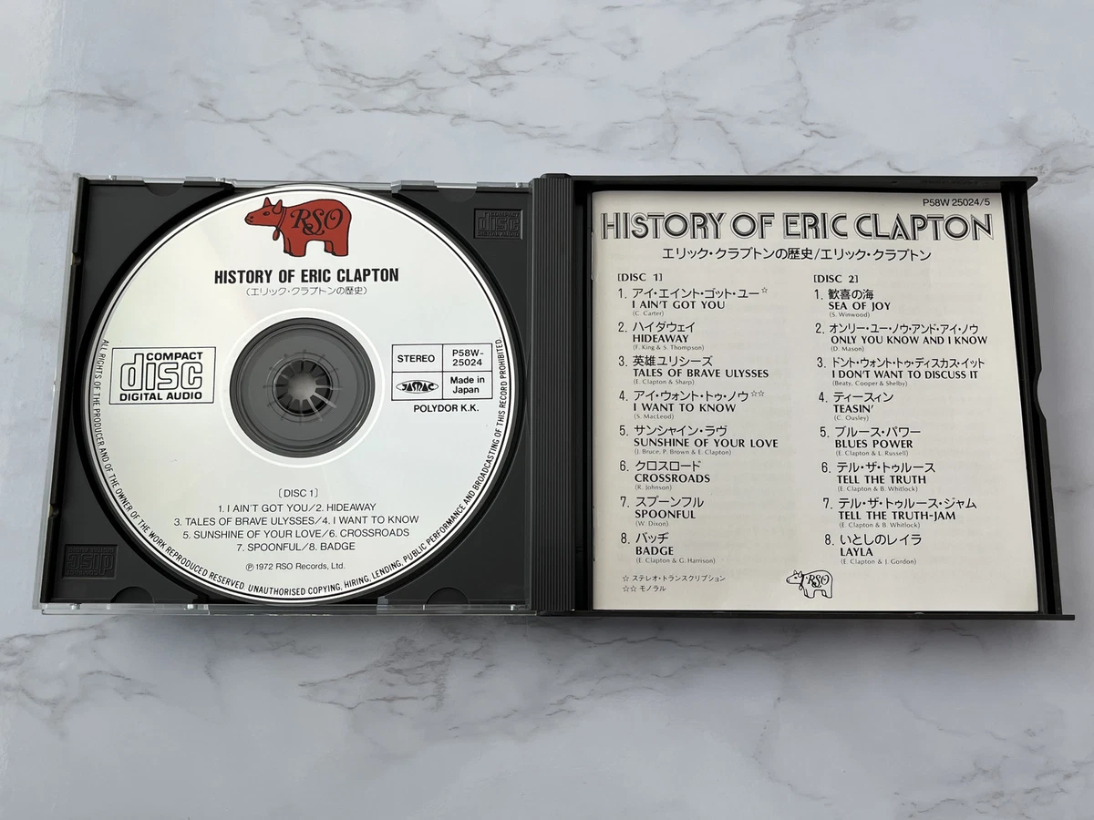 Eric Clapton CDs Import Album Rock for sale | eBay