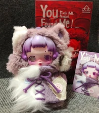 AUTHENTIC SKULLPANDA You Found Me Blind Box Figures Toy Pandent-Ratty Bear