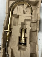 Dornbracht MEM Three-Hole Lavatory Mixer Brushed Durabrass 23kt Gold Crystal