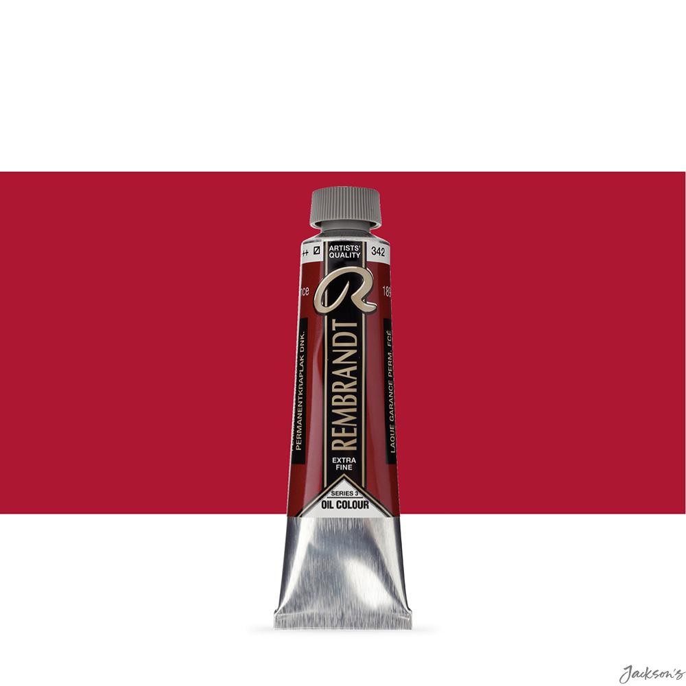Royal Talens Rembrandt Oil Paint Tube PR264 40ml Permanent Madder Deep
