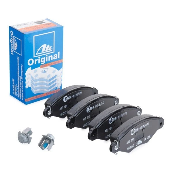 ATE Plaquettes de frein Avant pour RENAULT KANGOO Express (FC0/1) KANGOO (KC0/1) - Photo 3/4