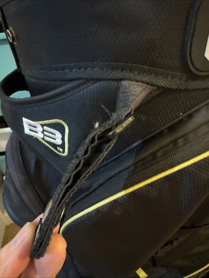 Bolsa para carrito de golf Clicgear B3, 14 vías, buen estado, cubierta para lluvia, correa, 3,2 kg Foto 4 de 4