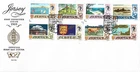 1969 Jersey Pre-decimal Definitives First Day Covers (3)