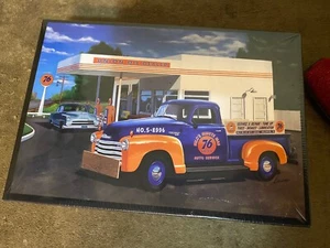 AMT "Union européenne 76" 1950 Chevy 3100 Camion de ramassage 1:25 en plastique modèle voiture Kit 1076