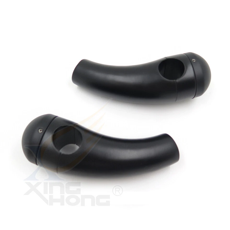 7/8" 22mm Black Handlebar Risers Clamp For Honda Harley Yamaha Suzuki Kawasaki - Image 3 of 4