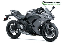 2021 Kawasaki Ninja 650 ABS Metallic Graphite Gray / Metallic Sp