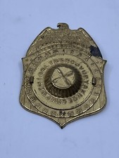 1941 CAPTAIN MIDNIGHT SECRET SQUADRON Decoder Pin Badge Ovaltine Vintage