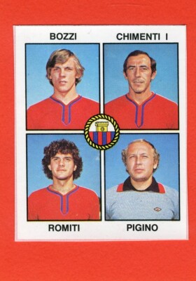 FOOTBALLERS 1979-80 -Panini - Figurines-Stickers n 450 -SAMBENEDETTESE SKETCHES -Rec