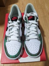 Nike Dunk Low Tartan Plaid GS 5Y/6.5W DV8919-100 Brand New Clean Pair