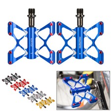 PROMEND MTB ROAD Bike Ultralight Aluminum Pedals Bicycle Flat Pedal 3Bearings cl