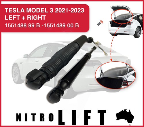 Elevador de portón trasero automático eléctrico puntales de gas para TESLA MODELO 3 2021 2023 - Imagen 1 de 8