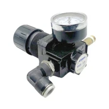 Exair 9008 Pneumatic Pressure Regulator 1/4" NPT 300PSIG W/ Gauge 0-160PSI 125LH