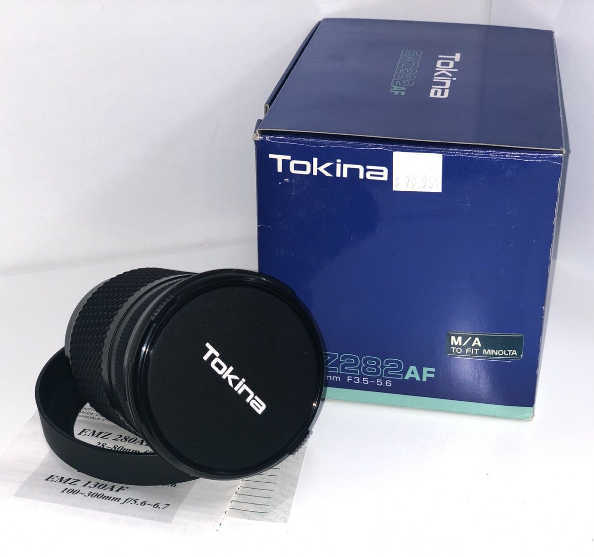 Tokina EMZ282AF 28-210mm f/3.5-5.6 Lens for Sony Alpha/Minolta