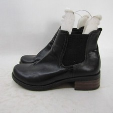 Eastland Womens Sz 10 M Black Leather Chelsea...