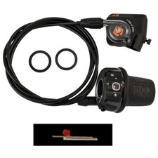 Schaltdrehgriff für SRAM S7 komplett mit Klickbox Schaltrohr Schaltstift 7 Gang