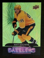 2020-21 Upper Deck Dazzlers Green Matt Duchene #DZ-26 Predators Hockey