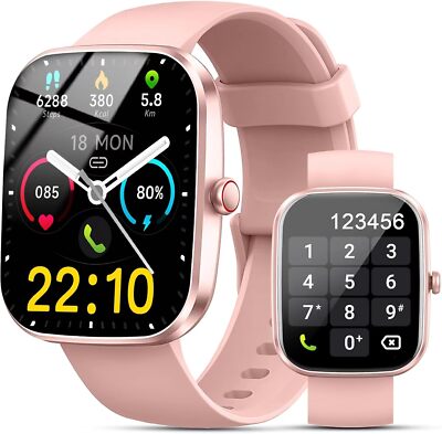 2024 Smart Watch Men/Women Waterproof Fitness HR Sleep Spo2 Calls for iPhones