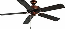 Maxim Lighting 89915OI Outdoor Fan, Oil Rubbe...