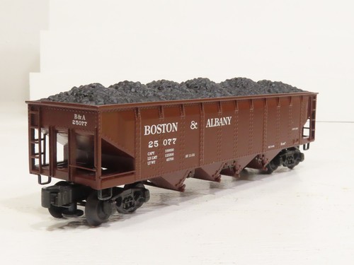 K-Line K623-3181 Boston & Albany Classic Hopper w/Coal Load LN - Picture 9 of 9