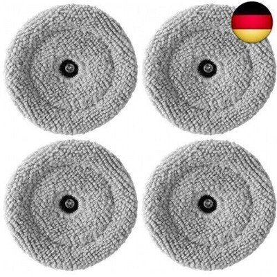4 Stück Wischtücher Ersatzteil für Roborock S8 MaxV Ultra, S8 Max Ultra