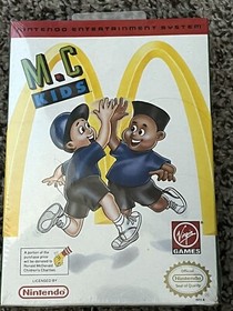M.C. KIDS 1992 NINTENDO NES SEALED NEW &mdash; MCDONALDS - WITH STRATEGY GUIDE RARE !!