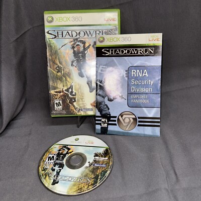 Shadowrun (Microsoft Xbox 360, 2007) [CIB] [Works] 882224344111| eBay