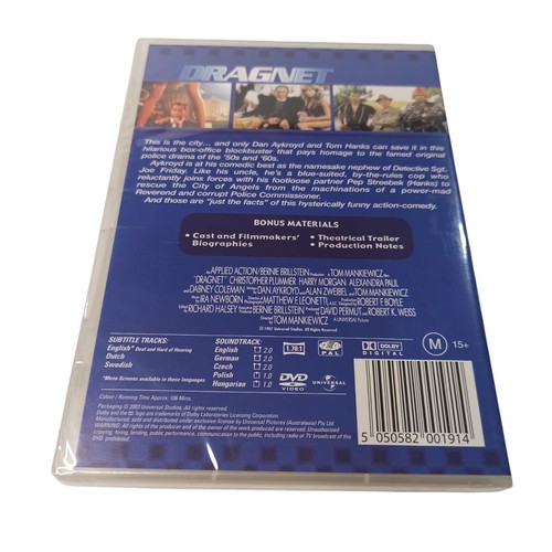 Dragnet (DVD) Comedy Crime Mystery Police Detective Joe Friday Region 2, 4 New - Bild 11 von 12