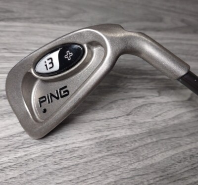 Ping i3+ DEMO Iron Stiff Flex Graphite Shaft Black Dot RH Golf Club Ping  Grip - Main Image
