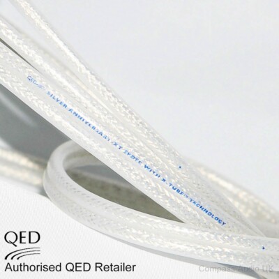 【NMHM☆】QED Silver Anniversary XT 4m QED Silver Anniversary XT Speaker cable (A Pair) Terminated